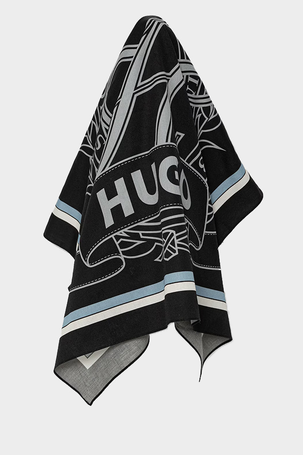 ΑΝΔΡΙΚΟ ΜΑΝΤΗΛΙ HUGO - 001 ΜΑΥΡΟ